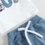 طقم أطفال صيفي ولادي 👕🩳 - Image 5